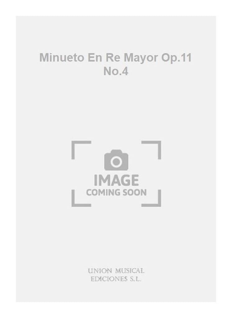 Minueto En Re Mayor Op.11 No.4
